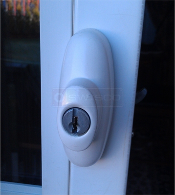 A customer submitted photo of an outside lock.