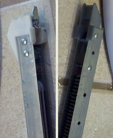 A customer submitted photo of channel balance attachments.