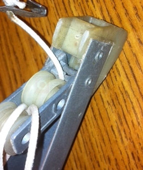 A customer submitted photo of channel balance attachments.