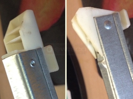 A customer submitted photo of channel balance attachments.