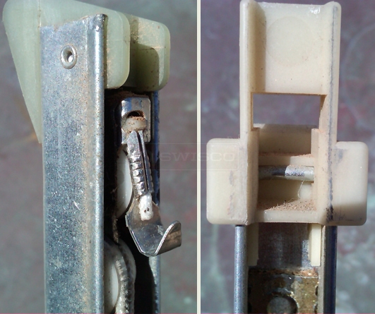 A customer submitted photo of channel balance attachments.