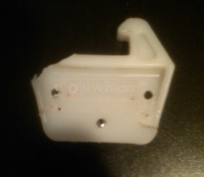 A customer submitted photo of a drawer guide.
