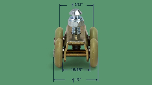 Distance between wheel centers for 23-176s