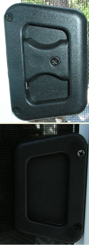 A user submited photo of screen latch