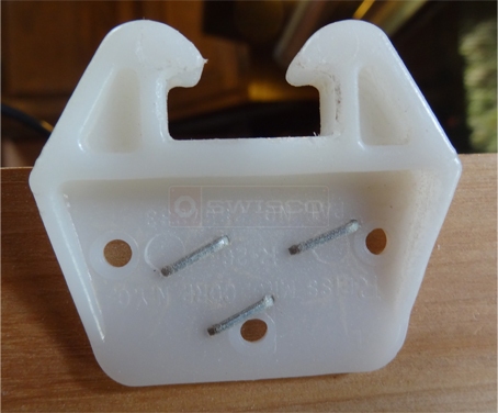 A customer submitted photo of a drawer guide.