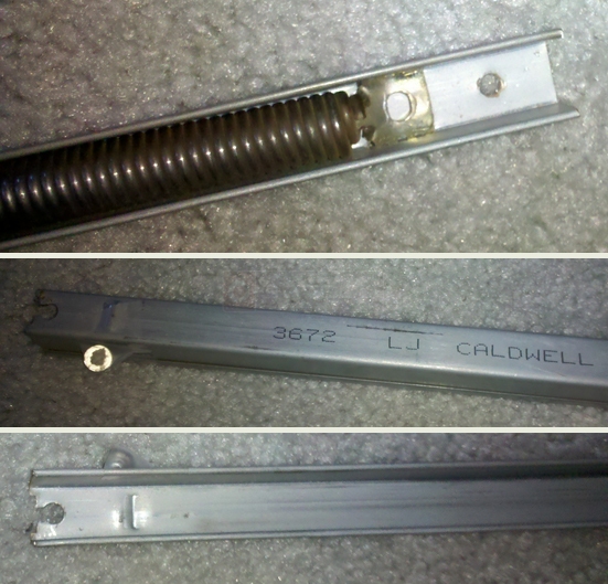 A customer submitted photo of channel balance attachments.