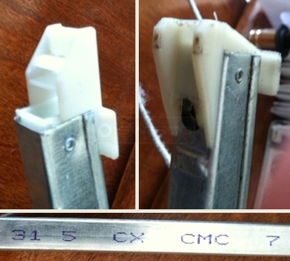 A customer submitted photo of channel balance attachments.