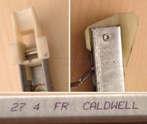 A customer submitted photo of channel balance attachments.