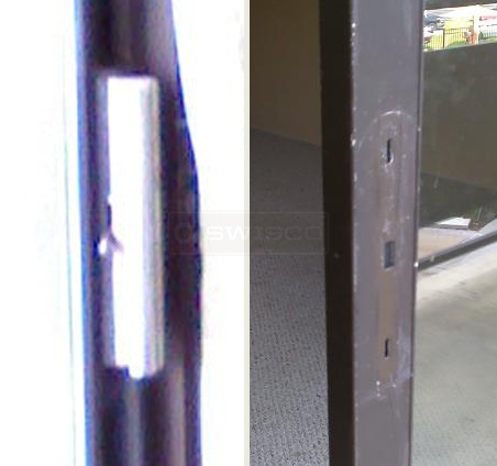 A customer submitted photo of a door handle.