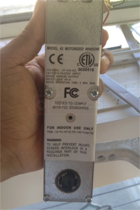 A customer submitted photo of a motor.