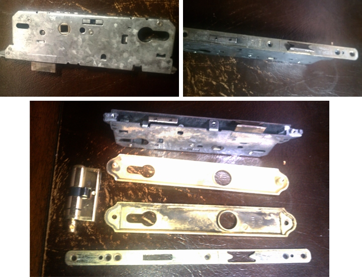 User submitted photos of door lever lockset.