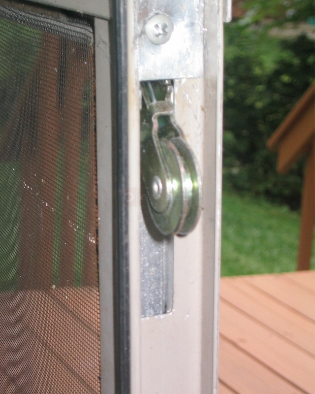 User submitted a photo of a screen door roller.