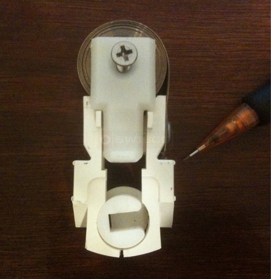 User submitted a photo of a pivot shoe.