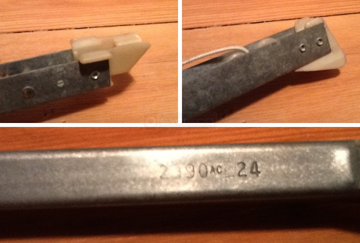 User submitted photos of a window balance.
