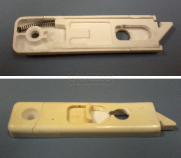 User submitted photos of a tilt latch.