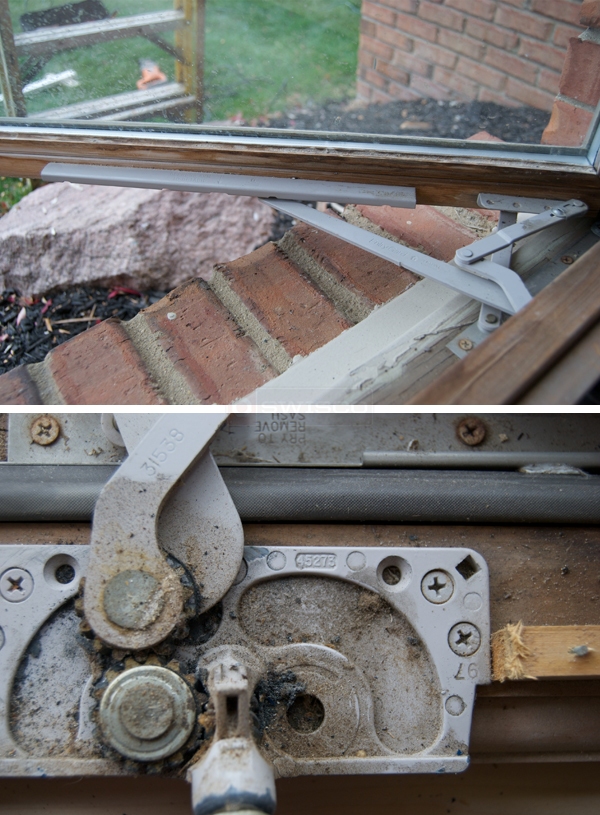 User submitted photos of a window operator.