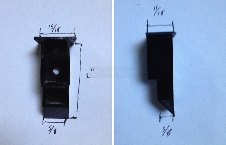 User submitted photos of a sash guide.