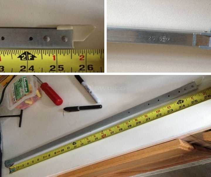 User submitted photos of a window balance.