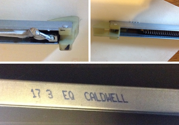 User submitted photos of a window balance.