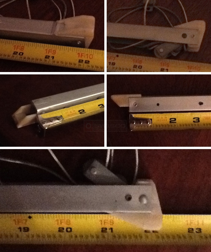 User submitted photos of a window balance.