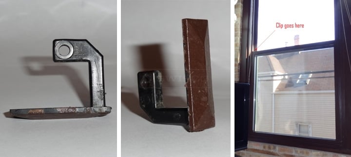 User submitted photos of a window clip.