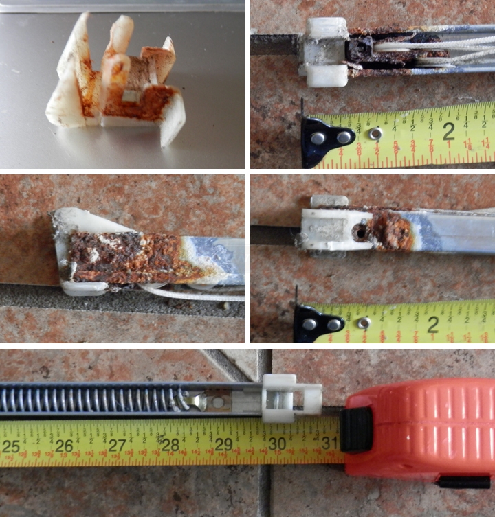 User submitted photos of a window balance.