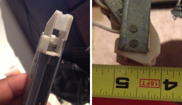 User submitted photos of a window balance.