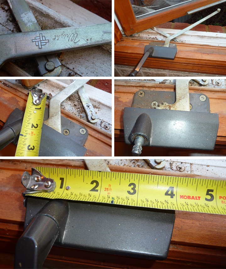 User submitted photos of a window operator.