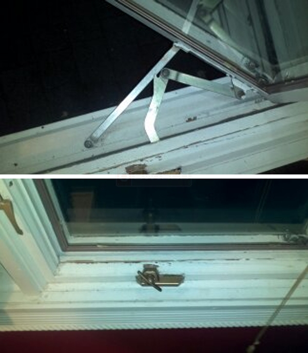 User submitted photos of a window operator.