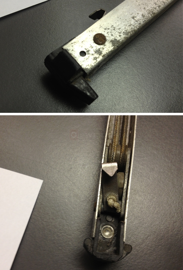 User submitted photos of a window balance.