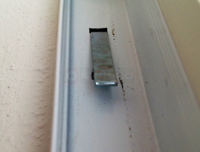 A customer submitted photo of a take out clip.