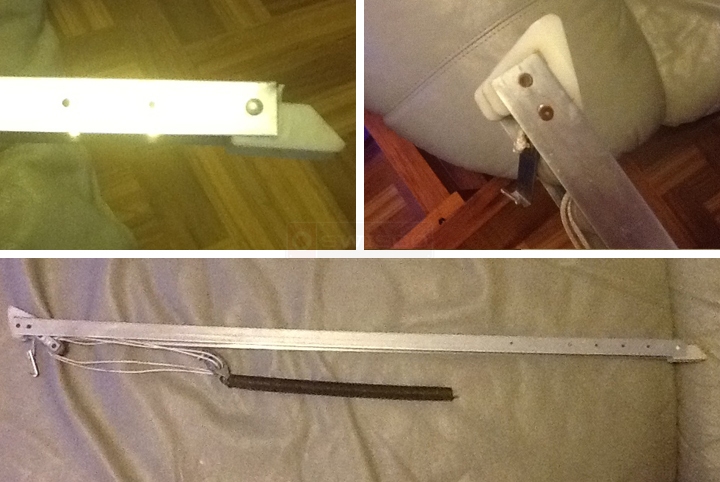 User submitted photos of a window balance.