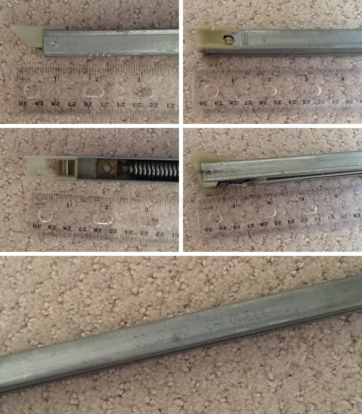 User submitted photos of a window balance.