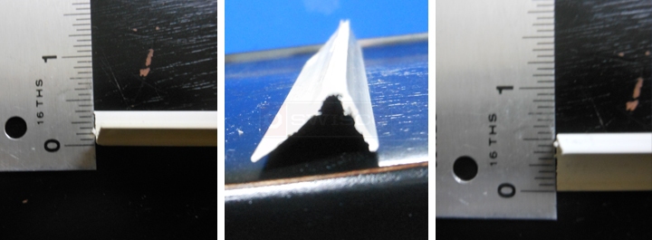 User submitted photos of a glazing bead.