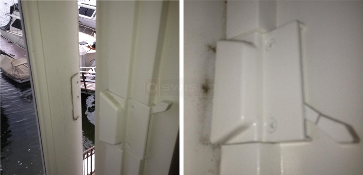 User submitted photos of a window lock & keeper.
