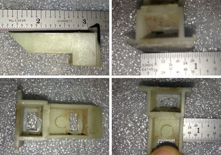 User submitted photos of a sash guide.