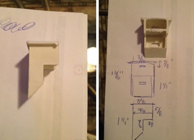 User submitted photos of a sash guide.