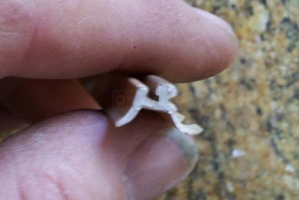 User submitted a photo of a glazing bead.