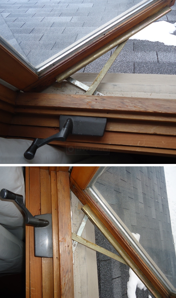 User submitted photos of a window operator.