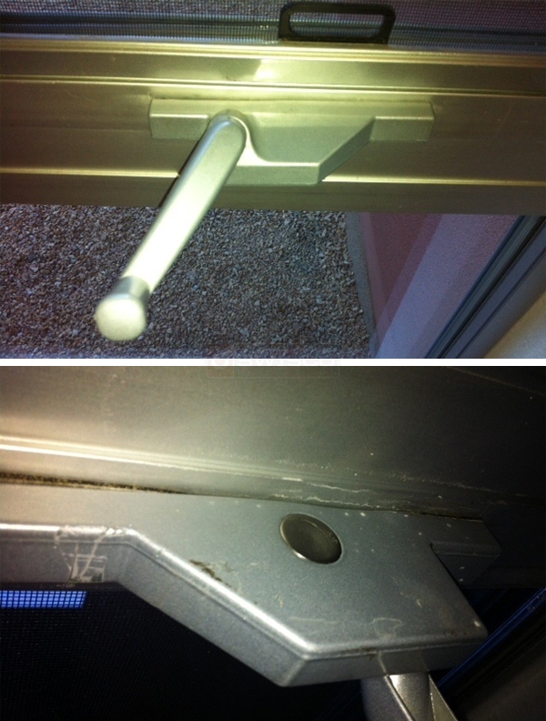 User submitted photos of a window operator.