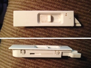 A customer submitted image of their window latch.