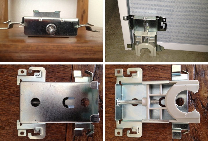 User submitted photos of a mirror door roller.