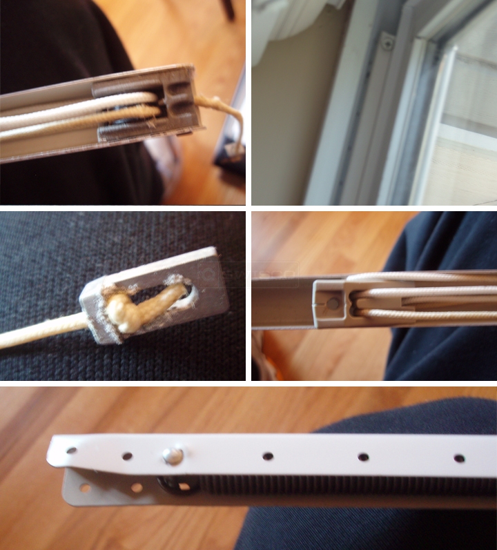 User submitted photos of a window balance.