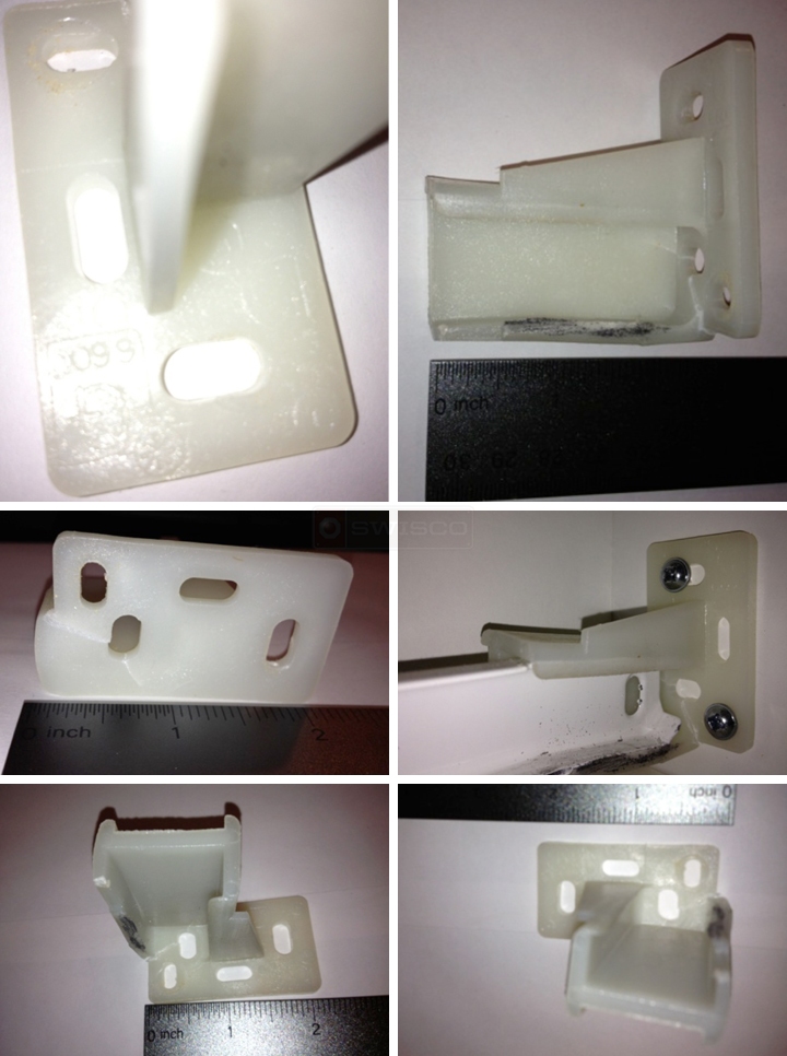 User submitted photos of a cabinet hardware.