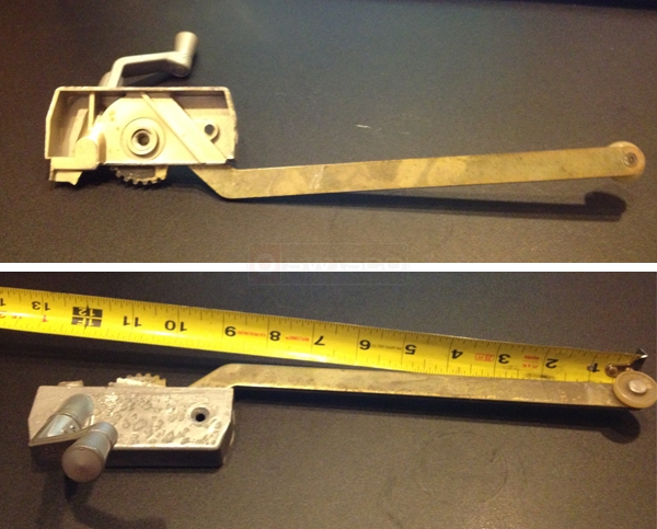 User submitted photos of a window operator.