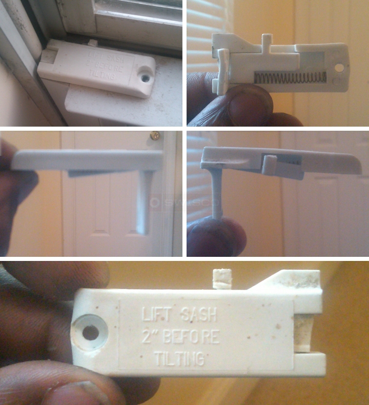 User submitted photos of a tilt latch.