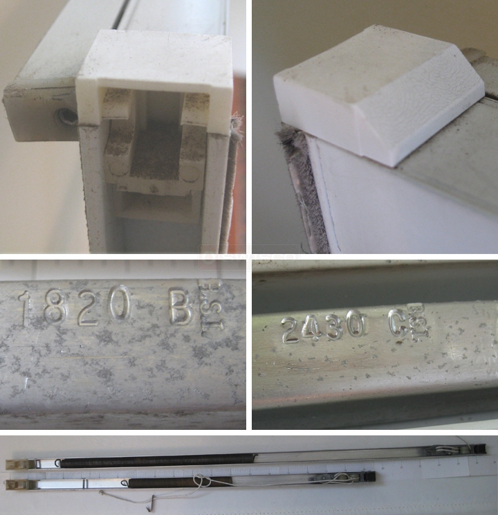 User submitted photos of window balances.