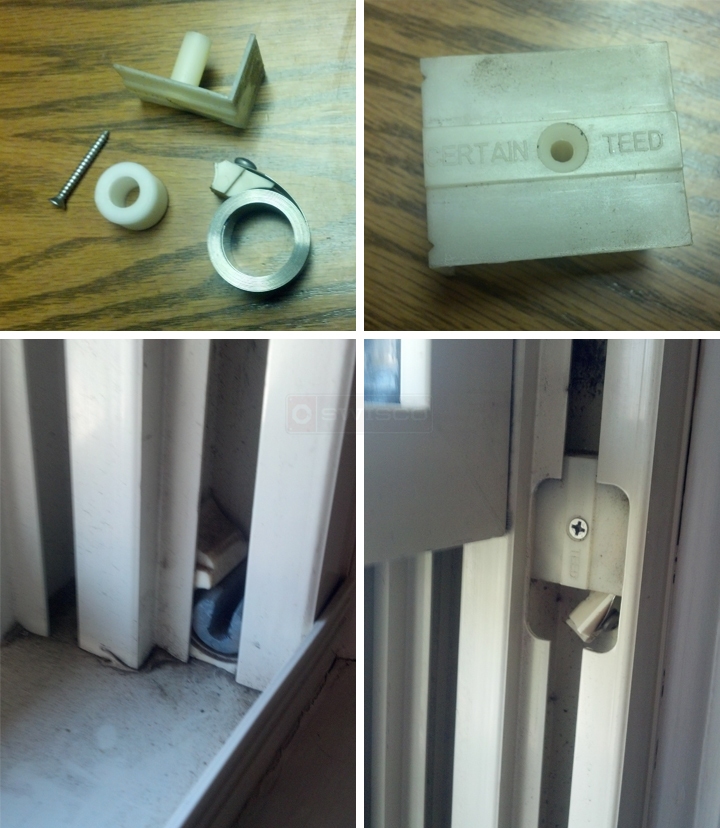 User submitted photos of window hardware.