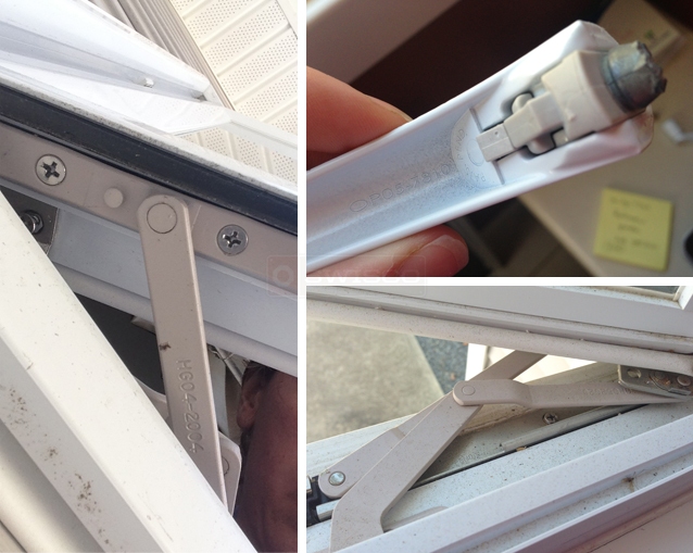 User submitted photos of a window operator.