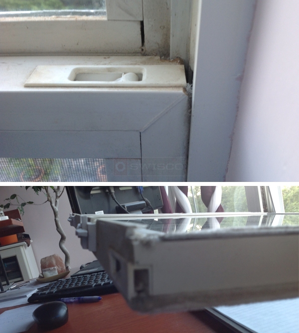 User submitted photos of a tilt latch.